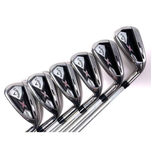 Callaway X Hot Womens 2013 Iron Set 5-PW 50g Ladies Graphite Womens RH