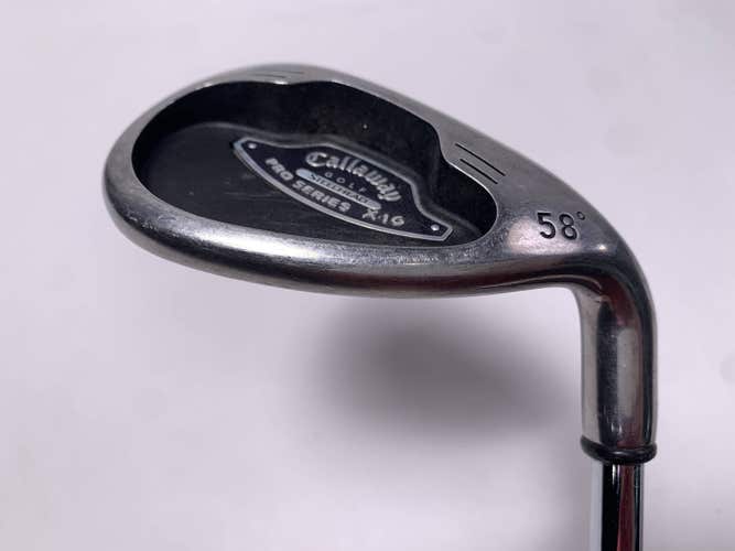 Callaway X-16 Pro Series Lob Wedge LW 58* True Temper DG S300 130g Stiff RH
