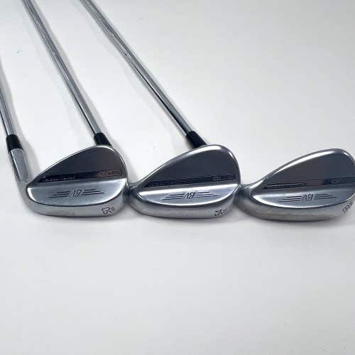 Titleist Vokey SM10 Tour Chrome Wedge Set 50* 8 | 54* 10 | 58* 8 TT DG RH
