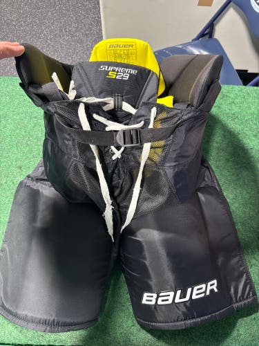 Black  Bauer Supreme S29 Hockey Pants (Used) | Senior XXL