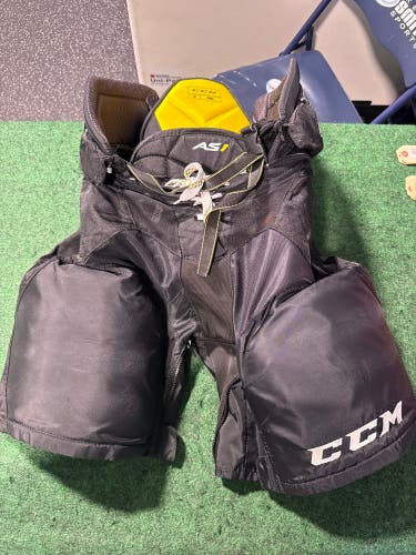 Black CCM Super Tacks AS1 Hockey Pants (Used) | Senior Small