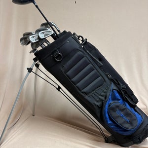 Men's Wilson Powerchamber Right Handed Clubs (Full Set) Regular Flex 10 Pieces (Used)