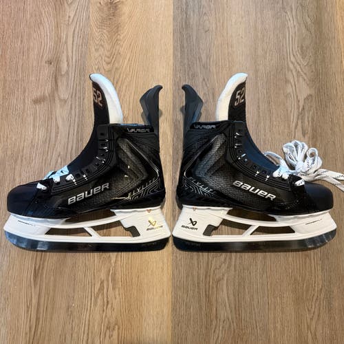 New Custom Black Bauer Vapor FLYLITE Hockey Skates-8 D/A-280-LS FLY TI Steel