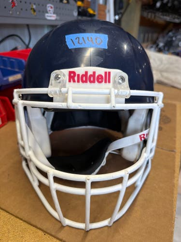 USED RIDDELL SPEED ICON ADULT HELMET - MEDIUM - NAVY