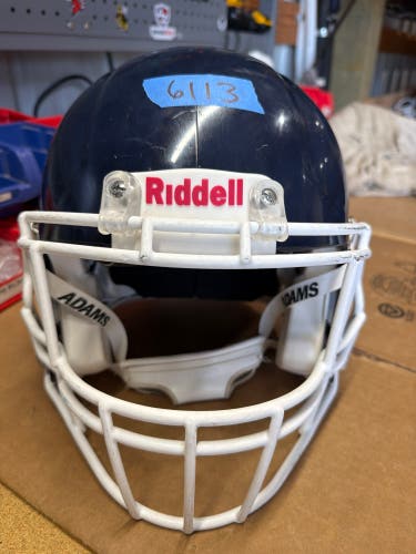 USED RIDDELL SPEED ICON ADULT HELMET - MEDIUM - NAVY