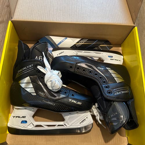 New True Catalyst Pro Hockey Skates-Size 6-Regular-Shift DLC Max Steel-254