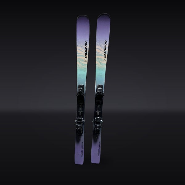 USED 2025 Salomon Stance 84 Skis with M11 GW Bindings - 151 cm