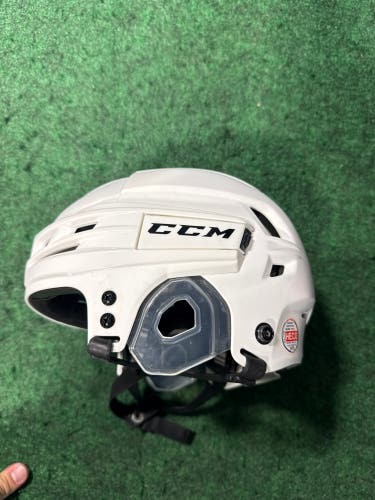 White Small CCM Tacks 910 Helmet (Used)