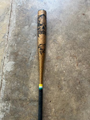 2023 DeMarini Voodoo One Alloy BBCOR Certified Bat (-3) 29 oz 32" (Used)