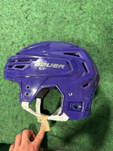 Purple Medium Bauer Re-Akt 155 Helmet (Used)