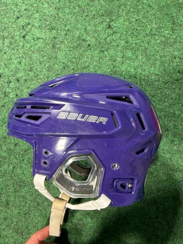 Purple Medium Bauer Re-Akt 155 Helmet (Used)
