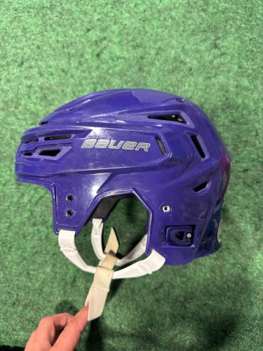 Purple Medium Bauer Re-Akt 155 Helmet (Used)