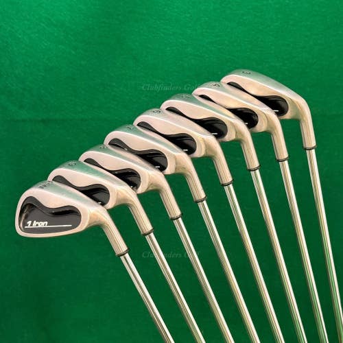 1 Iron Golf Single Length 3-PW Iron Set Factory Stepped Steel Stiff