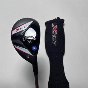 Callaway X Hot 2013 4 Hybrid 22* 65g Regular Graphite Mens RH HC