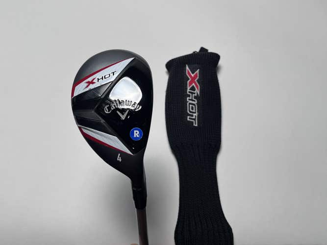 Callaway X Hot 2013 4 Hybrid 22* 65g Regular Graphite Mens RH HC