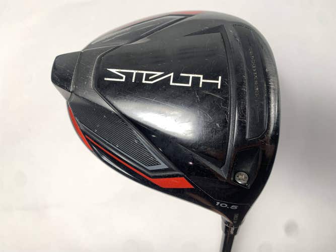 TaylorMade Stealth Driver 10.5* HZRDUS RDX Smoke 6.5 Blue 60g Extra Stiff  RH