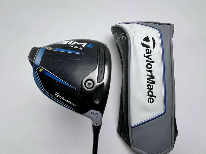 TaylorMade SIM2 MAX Driver 9* Fujikura Ventus Blue 5-S Stiff Graphite Mens RH HC