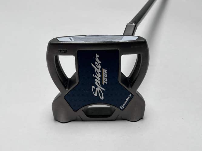 TaylorMade Spider Tour Small Slant T3 Putter 35" Superstroke Pistol 1.0 Mens RH
