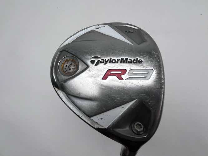 TaylorMade R9 3 Fairway Wood 15* Fujikura Motore F1 TP 75g Stiff RH