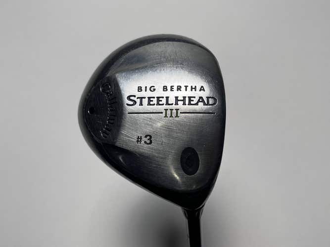 Callaway Steelhead III 3 Fairway Wood 15* System III Ladies Graphite Womens RH