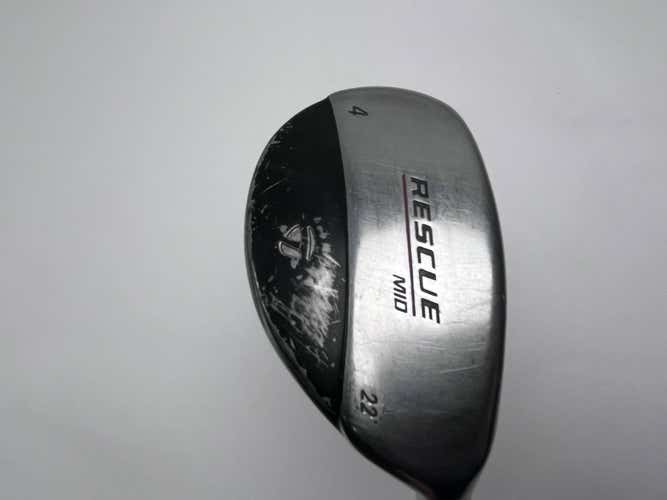 TaylorMade Rescue Mid 4 Hybrid 22* 65g Regular Graphite Mens RH
