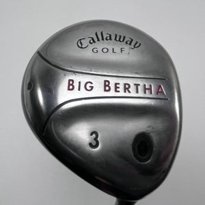 Callaway Big Bertha 2004 3 Fairway Wood 15* Mitsubishi Rayon Bassara F 53x5ct
