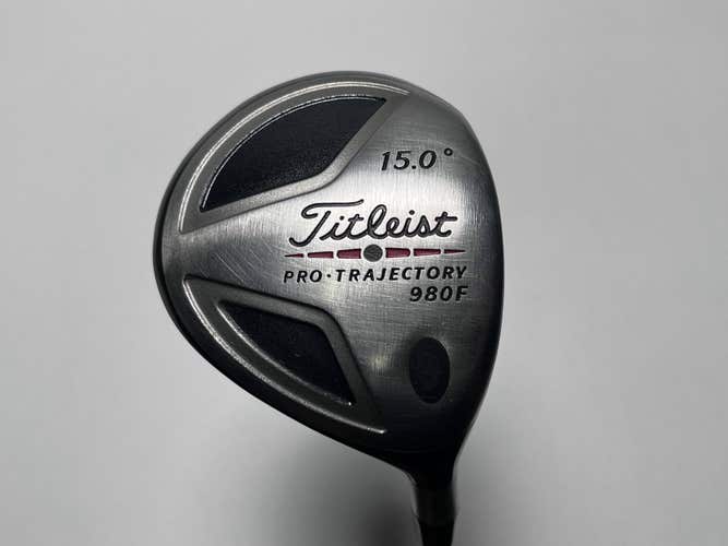Titleist 980 F 3 Fairway Wood 15* 4375 Regular Graphite Mens RH