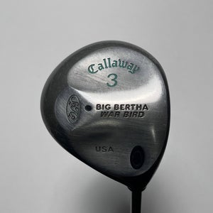 Callaway Big Bertha Warbird 3 Fairway Wood 15* Ladies Gems Ladies Graphite RH