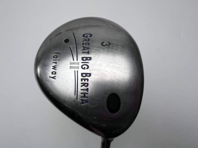 Callaway Great Big Bertha II 3 Fairway Wood 15* System 60g Regular Graphite RH