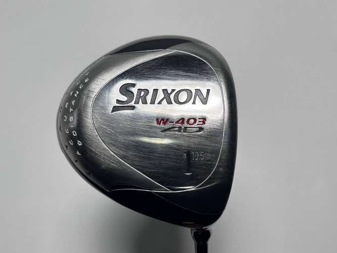 Srixon W-403 AD Driver 10.5* SV-3000 59g Regular Graphite Mens RH