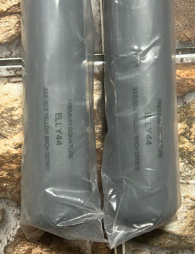 2. Bats (B45) (-3) 30.5 oz 33.5" (New) Model  ELLY 44. Premium Signature Yellow Birch.