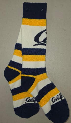 ST1a NCAA CALIFORNIA GOLDEN BEARS Crew Socks OSMF ONE SIZE FITS MOST FREE SHIP