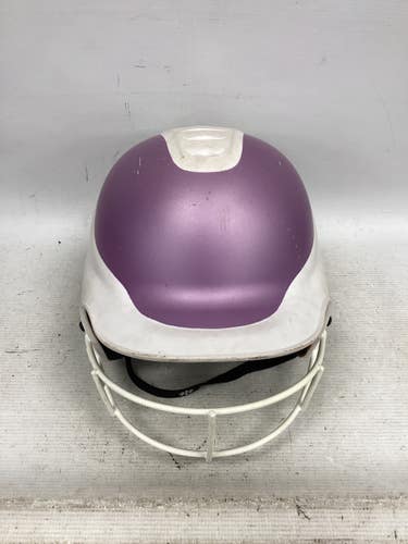 Used RIP-IT HELMET W/ MASK Batting Helmet w/Mask Pink And White S/M 11851-S000053170