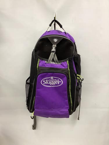 Used Louisville Slugger BACKPACK BB/SB Player Backpack Purple 11851-S000053168