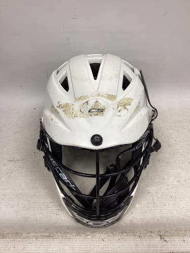 Used Cascade CS Lacrosse Helmet White One Size 11851-S000053153