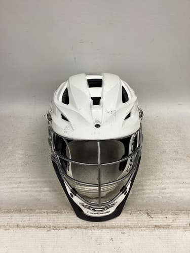Used Cascade S YOUTH Lacrosse Helmet White One Size 11851-S000053149