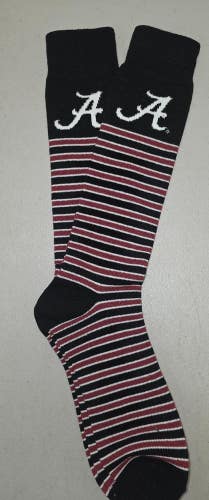 ST5a MENS NCAA ALABAMA CRIMSON TIDE Crew Socks Lot of 1 Pair LARGE New