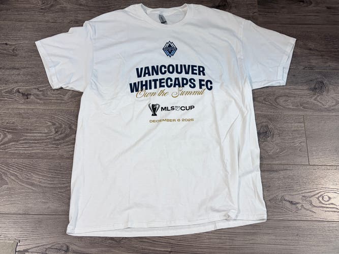 Vancouver Whitecaps MLS Cup Finals Own The Summit Dec 6 2025 Gildan T-Shirt XL
