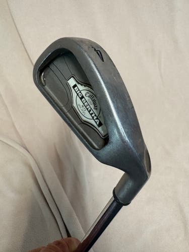 Men's 4 iron Callaway Big Bertha X-12 Right Handed Uniflex Steel Shaft (Used)