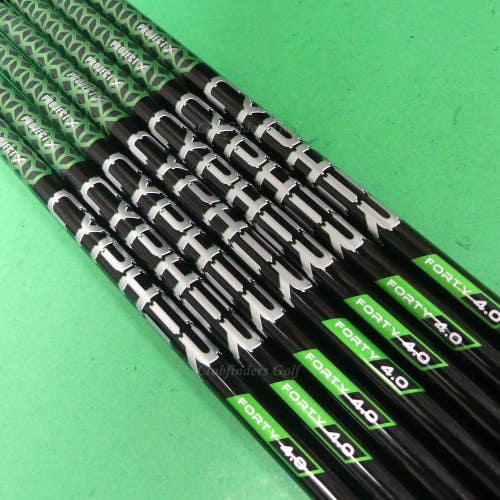 Project X CYPHER Forty 4.0 .370 Ladies Pulled Graphite Iron Shafts SET OF 7