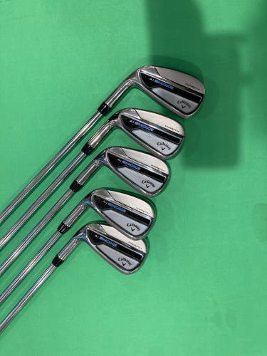 Callaway Paradym AI Smoke LH Iron Set | 6-PW | Elevate MPH 95g Stiff Flex