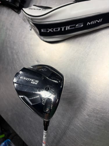 Tour Edge Exotics Mini Driver Right Handed Driver Stiff Flex 11.5 Loft (New)