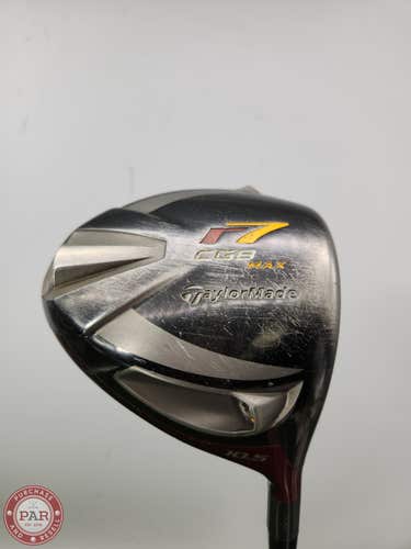 2008 TAYLORMADE R7 CGB MAX DRIVER 10.5* STIFF REAX SUPERFAST 45-S GOOD