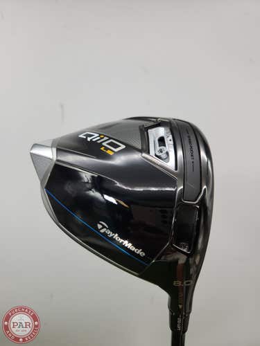 2024 TAYLORMADE QI10 LS DRIVER 8* XSTIFF PROJECTX HZRDUS SMOKE RDX BLACK 70G +HC