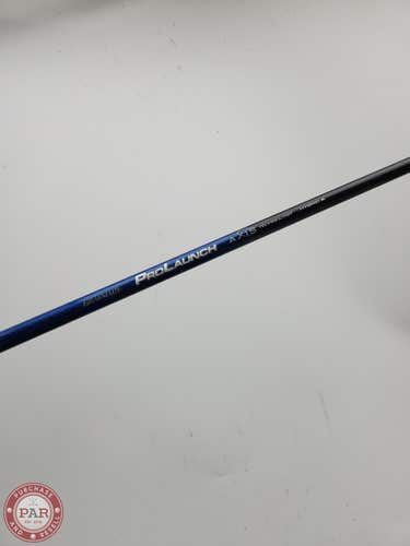 ADAMS GRAFALLOY PROLAUNCH BLUE HYBRID, UTILITY CLUB SHAFT SENIORS 58G .355 TIP 3