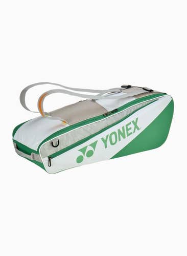 Yonex Club 6 Badminton Racket Bag - White/Green