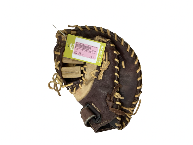 Used Mizuno FRANCHISE SERIES BB/SB First Base RH Throw Brown 12 1/2" 11613-S000190696