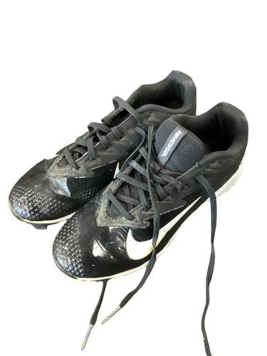 Used Nike VAPOR BASEBALL CLEATS BB/SB Cleats Black Junior 06 11613-S000190645