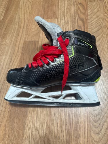 2021 Bauer Elite Hockey Goalie Skates Regular Width 8.5 (Used)