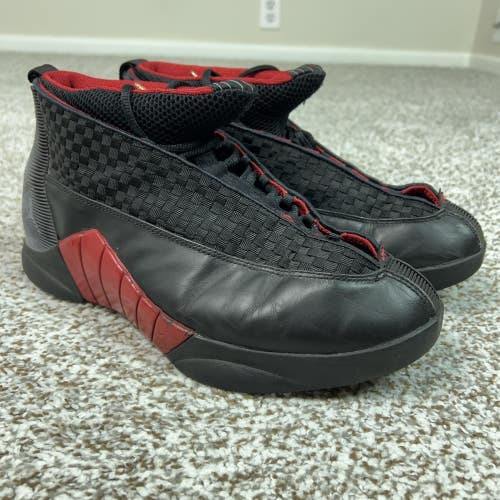 Jordan Shoes Mens Size 10 Black Red Air Jordan 15 Retro Countdown Pack Sneaker
